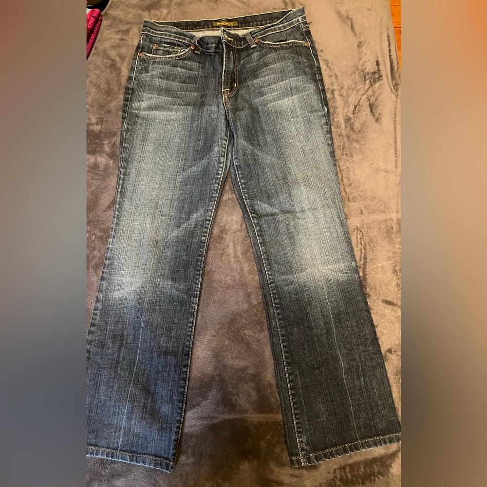 David Kahn Dark Wash Women's Straight Leg Jeans